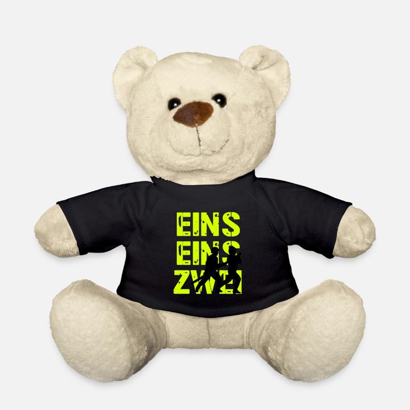 Feuerwehr 112 Freiwillige Feuerwehr ehrenamt - Teddy - Schwarz