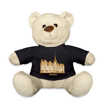 Dessau Residenzschloss Johannbau Sachsen-Anhalt - Teddy - Schwarz - Vorne