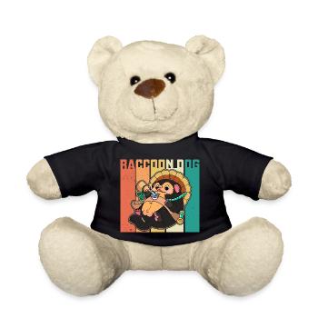 chien raton laveur chien raton laveur Enok Japon - Nounours - noir - Devant