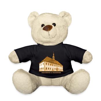 Hôtel de ville de Marienberg Erzgebirge Sachsen Bergstadt - Nounours - noir - Devant