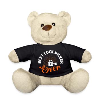 Best Lock Picker Ever Locksmith Lockpicker - Teddy Bear - black - Front