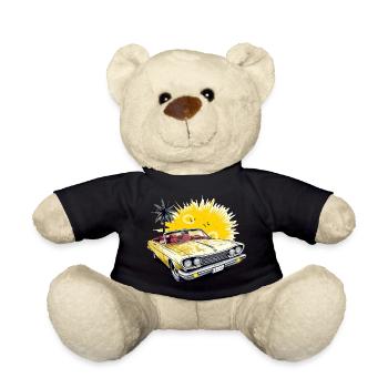 Amerikanisches Cabriolet - Teddy - Schwarz - Vorne