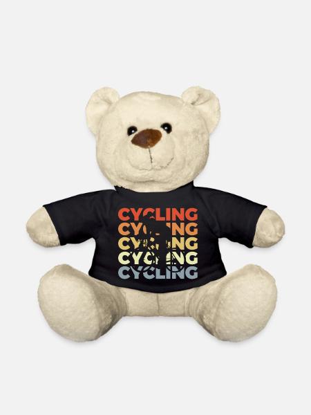 Cycling - Teddy Bear - black
