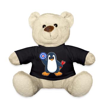 Cible de fléchettes Penguin Dart - Nounours - noir - Devant