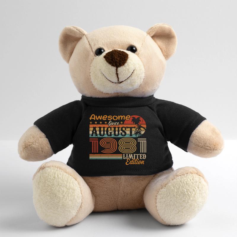 1981 Août Idée cadeau Août 1981 Nounours