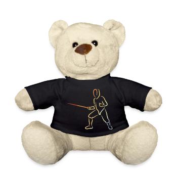 Vintage Fechter - Teddy - Schwarz - Vorne