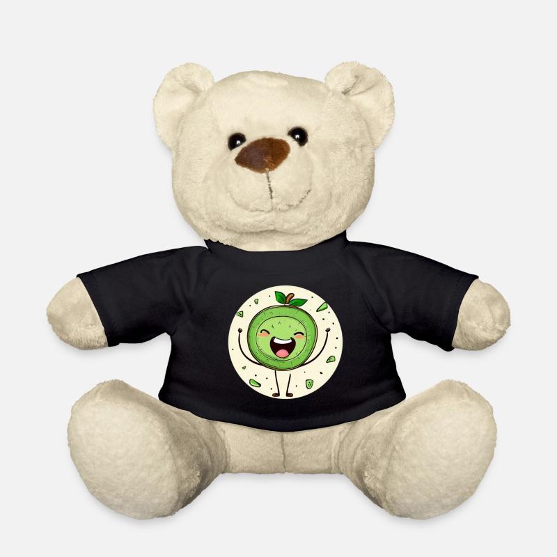 Fröhliche Kiwi - Teddy - Schwarz