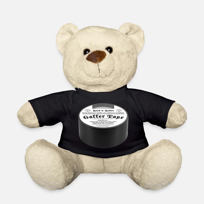 Gaffer Tape Rock Tee - Nounours - noir