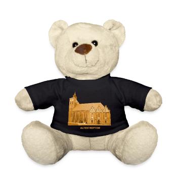 Altentreptow Kirche Mecklenburg-Vorpommern - Teddy - Schwarz - Vorne