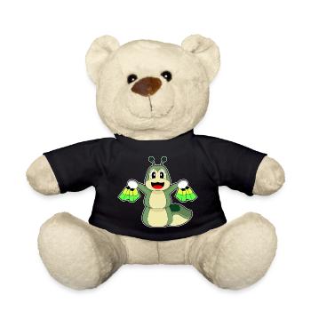 Sac de courses Caterpillar - Nounours - noir - Devant