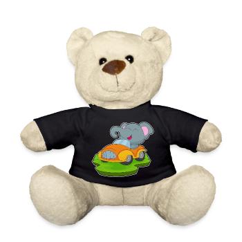 Elefant Auto - Teddy - Schwarz - Vorne