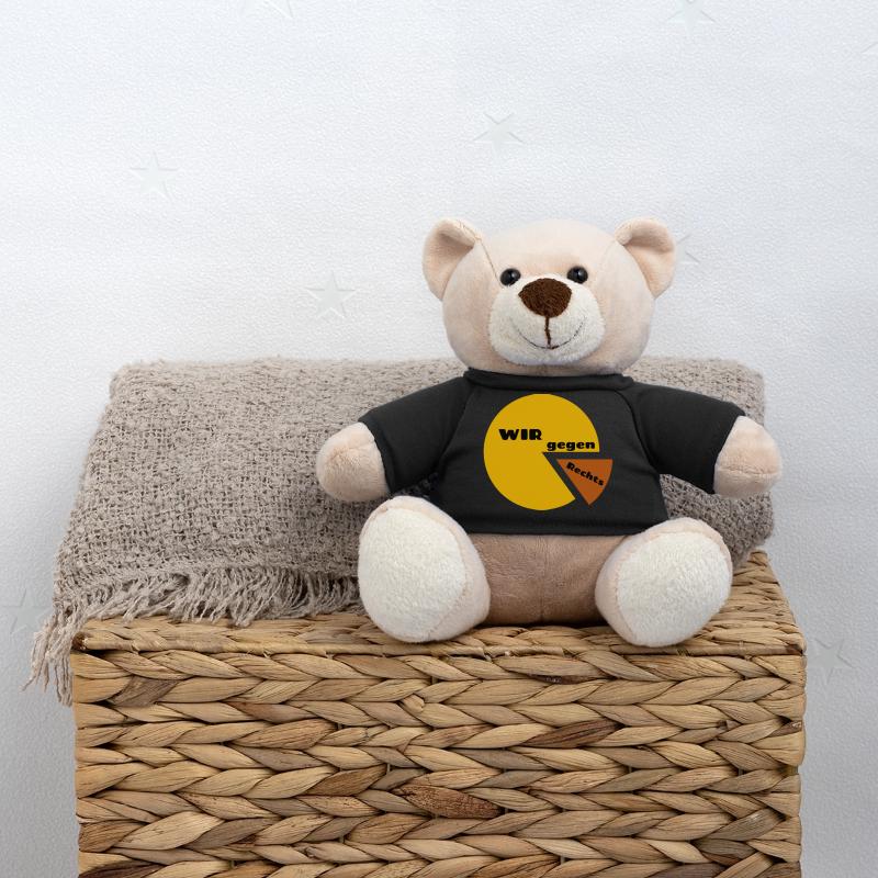 WE against the Right - Statement against Intolerance Teddy Bear