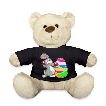 Bunny Easter Boxes - Teddy Bear - black - Front