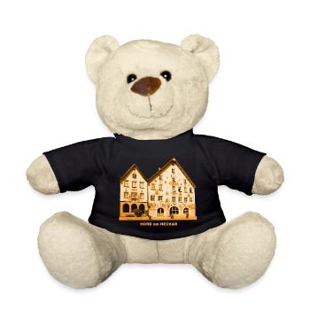 Horb Rathaus Neckar Freudenstadt Baden-Württemberg - Teddy - Schwarz - Vorne