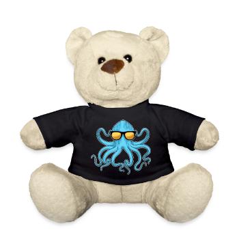 Krake Sonnenbrille - Teddy - Schwarz - Vorne
