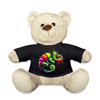 Chameleon - Teddy Bear - black - Front