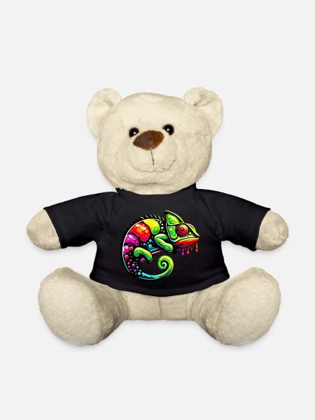 Chamäleon - Teddy - Schwarz