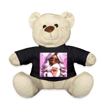 Dame - Nounours - noir - Devant