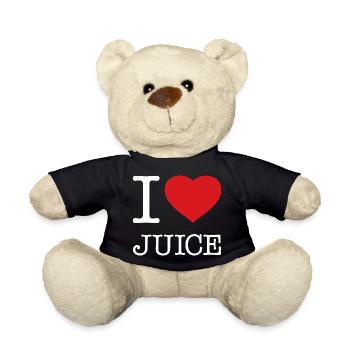 I LOVE JUICE - Teddy - Schwarz - Vorne