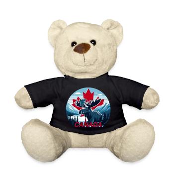 Canada 14 - Teddy Bear - black - Front