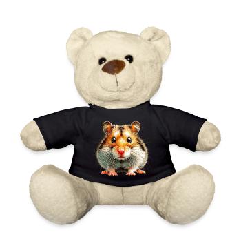 Hamster - Teddy - Schwarz - Vorne