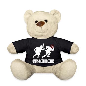 Omas gegen rechts - Teddy - Schwarz - Vorne