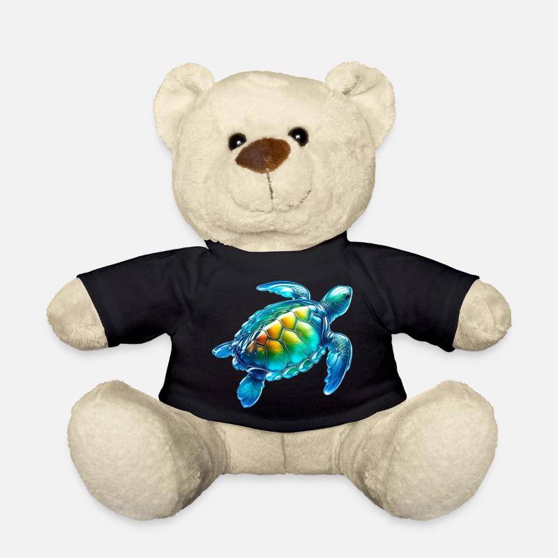 Schildkröte - Teddy - Schwarz
