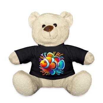Poisson-clown - Nounours - noir - Devant