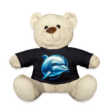 Delfin - Teddy - Schwarz - Vorne