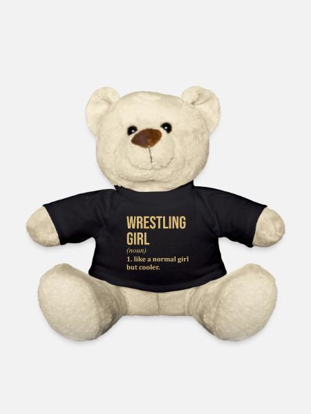Wrestling Wrestling Wrestling - Teddy - Schwarz