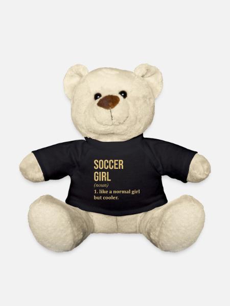 Fußball Fußball Fußball Fußball - Teddy - Schwarz