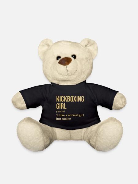 Kickboxen Kickboxen Kickboxen Kickboxen - Teddy - Schwarz