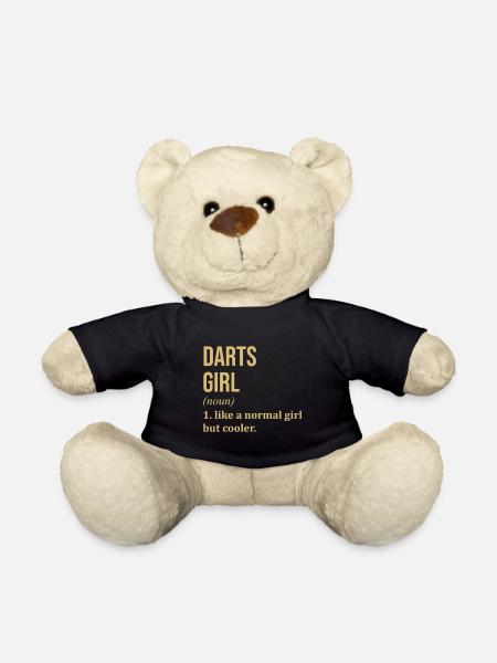 Darts Darts Darts - Teddy - Schwarz