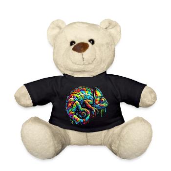 Chameleon - Teddy Bear - black - Front