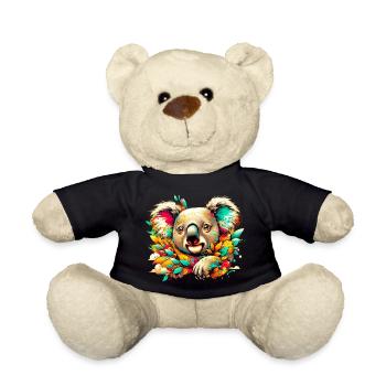 Koala - Teddy Bear - black - Front