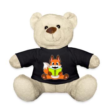 Fuchs Nerd Buch  - Teddy - Schwarz - Vorne