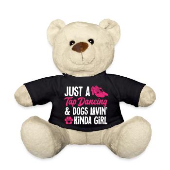 Tap Dance Teacher Tap Dancer Tap Dance - Teddy Bear - black - Front