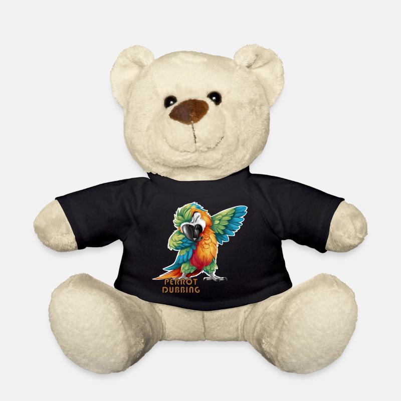 Perrot dubbing Éclats Plumés Le Perroquet tropical - Nounours - noir