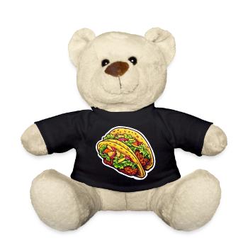 Taco doppelt - Teddy - Schwarz - Vorne