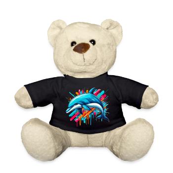 Delfin - Teddy - Schwarz - Vorne