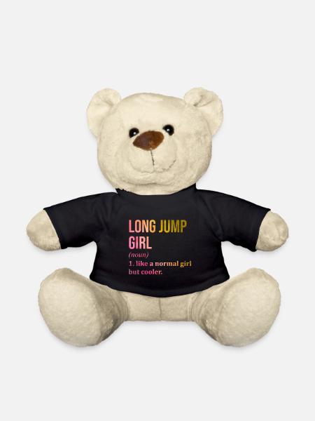 Weitsprung Weitsprung Weitsprung - Teddy - Schwarz
