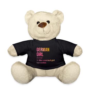Germany - Teddy Bear - black - Front