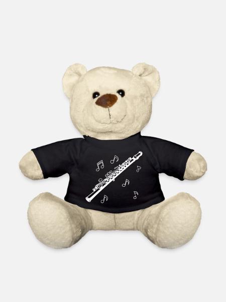 Flöte - Teddy - Schwarz