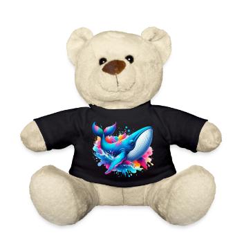 Wal - Teddy - Schwarz - Vorne