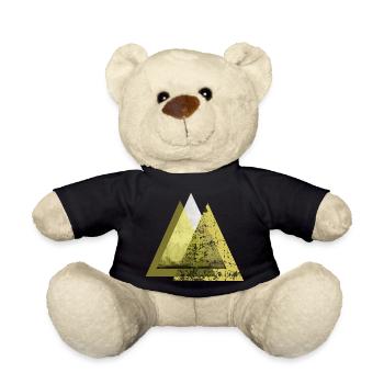Mountains climber - Teddy Bear - black - Front