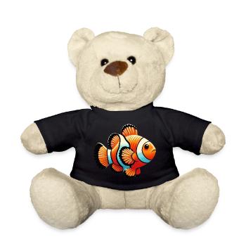 Clownfische - Teddy - Schwarz - Vorne