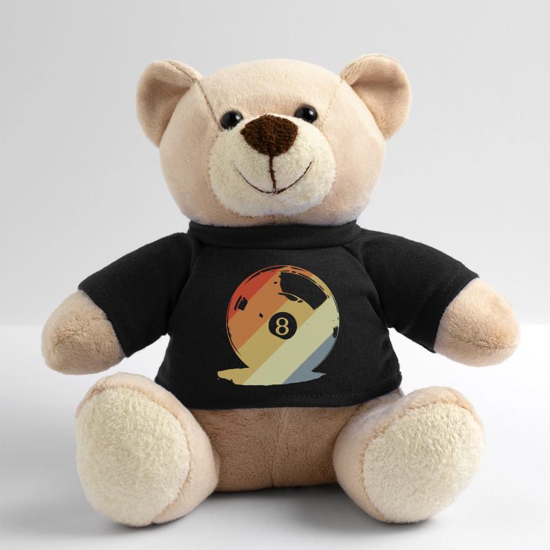 Graphique rétro boule de billard Nounours