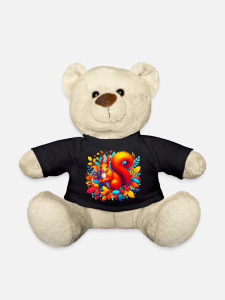 Eichhörnchen - Teddy - Schwarz