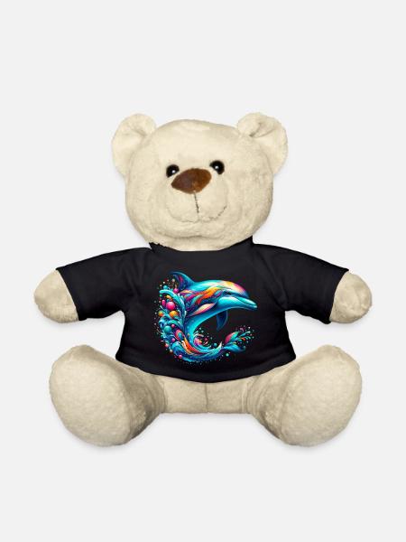 Dauphin - Nounours - noir