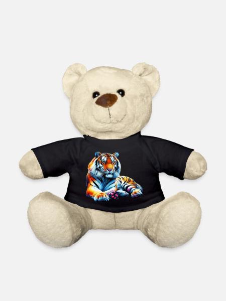 Tiger - Teddy Bear - black